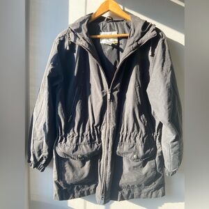 Vintage Eddie Bauer black lightweight jacket